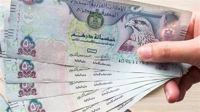  سعر الدرهم الإماراتي اليوم مقابل الجنيه المصري اليوم 