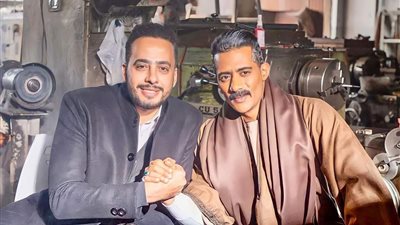 عصام السقا ينشر كواليس مسلسل 