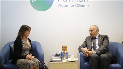 وزير الري يؤكد ضرورة وضع قضايا المياه في قلب العمل المناخي العالمي