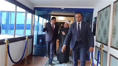محافظ الدقهلية يستقبل مفتي الجمهورية.. فيديو وصور
