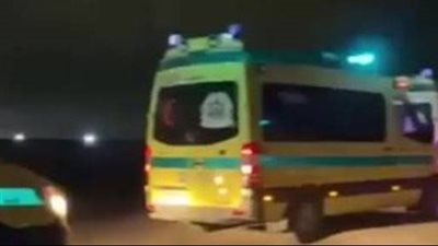  إصابة 13 إثر انقلاب سيارة أجرة على الطريق الإقليمي بالمنوفية