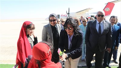  غادة شلبى تشارك فى مؤتمر السياحة الصحية بالوادي الجديد