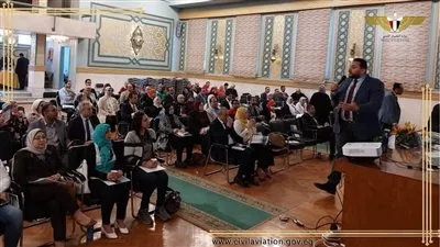 وزارة الطيران تشارك في البرنامج التدريبي للعاملين بالدولة 