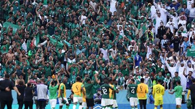 احتفال الصقور.. كيف زين فوز السعودية التاريخي على الأرجنتين؟