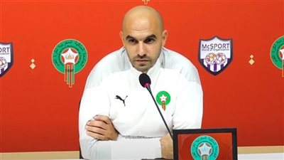 كأس العالم قطر 2022.. اول تعليق من وليد الركراكي بعد تعادل المغرب مع كرواتيا