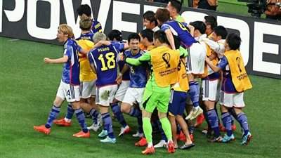 منتخب اليابان يحقق رقما تاريخيا بعد فوزه على ألمانيا في كأس العالم 2022