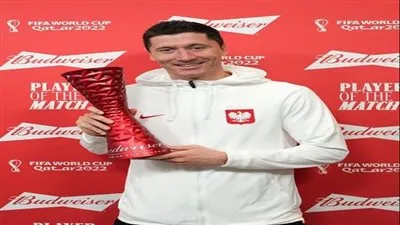  ليفاندوفسكي رجل مباراة بولندا والسعودية في كأس العالم 2022