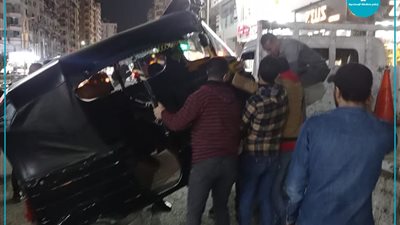 التحفظ على 10 مركبات توك توك خلال حملة بالمنتزة في الإسكندرية 