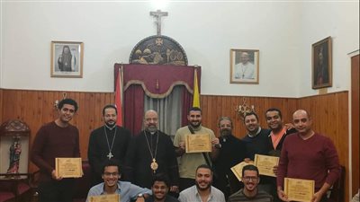 بطريرك الأقباط الكاثوليك يستقبل لجنة المهرجان بالإيبارشية البطريركية للعام السابق