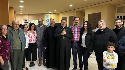 الأنبا بشارة يترأس الرياضة الروحية لأبناء كنيسة أم النور بالمنصورة