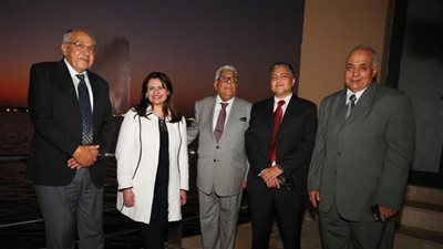 رموز الجالية المصرية يحتفون بزيارة وزيرة الهجرة إلى السعودية (صور)