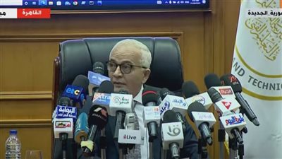 عاجل.. وزير التعليم يوجه رسالة إلى طلاب الثانوية العامة