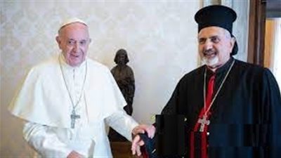 البابا فرنسيس يتلقي بطريرك السريان مار أغناطيوس يوسف