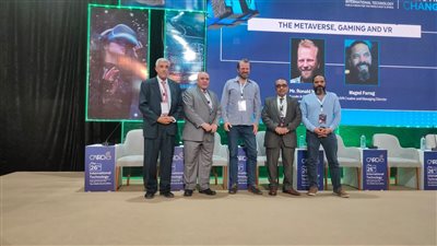 رئيس جامعة الدلتا التكنولوجية يشارك في مؤتمر ومعرض القاهرة الدولي للاتصالات وتكنولوجيا المعلومات