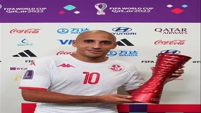 وهبي الخزري رجل مباراة تونس وفرنسا في كأس العالم 