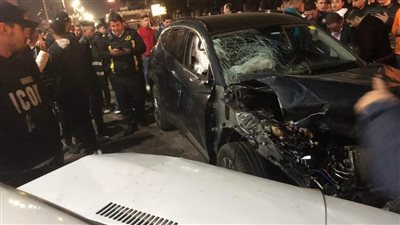 إصابة 4 أشخاص في حادث تصادم بطنطا (صور)