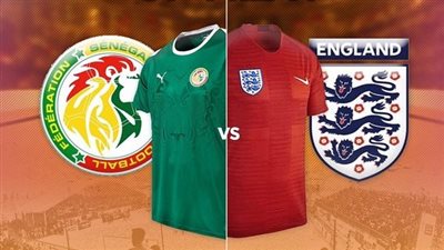 موعد مباراة إنجلترا ضد السنغال اليوم الأحد 4 ديسمبر 2022 في دور الـ16 بكأس العالم والقناة الناقلة