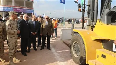 محافظ الجيزة يشهد التدريب العملي المشترك لمجابهة الأزمات والكوارث صقر ١٠٨ 