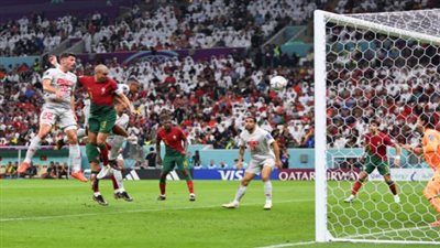 شاهد بالفيديو.. بيبي يضيف الهدف الثاني للبرتغال في شباك سويسرا بكأس العالم 2022