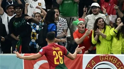 هدف البرتغال الثالث اليوم أمام سويسرا في كأس العالم