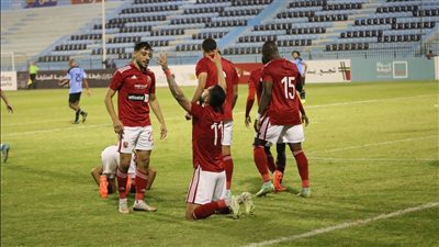 ملخص أهداف مباراة الأهلي وطلائع الجيش في الدوري المصري