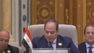 السيسي: لن ندخر جهدًا من أجل تطوير الشراكة العربية الصينية (فيديو)