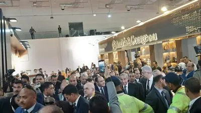 وزير التموين يفتتح معرض الذهب الدولي 