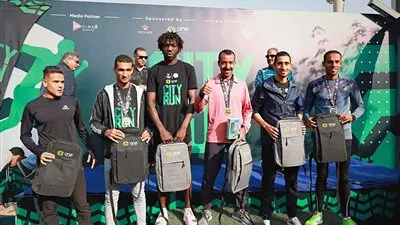 جوائز للفائزين من كبار السن وتكريم ذوي الهمم في مارثون الجري City Run بنها