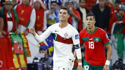 بعد اقصاء البرتغال على يد المغرب..رونالدو يعادل أرقام الكويتي 