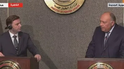 سامح شكري يكشف تفاصيل مباحثاته مع نظيره من مقدونيا الشمالية