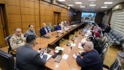 تفاصيل اجتماع محافظ الدقهلية لمناقشة تنفيذ مركز حوكمة البيئة العمرانية والاستدامة بأجا