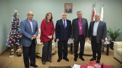 رئيس الإنجيلية يستقبل مقرر لجنة التربية النيابية بالبرلمان اللبناني