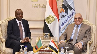 رئيس العربية للتصنيع يبحث مع وزير التكنولوجيا والعلوم بزامبيا تعزيز التعاون