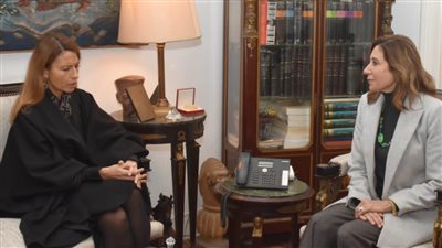 وزيرة الثقافة تلتقي المدير الإقليمي لليونسكو لبحث سبل التعاون المشترك (صور)