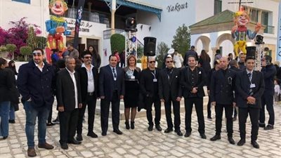 بعثة عرض الأطفال علي بابا والأربعين حرامي تصل تونس للمشاركة فى مهرجان نيابوليس 