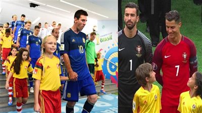 لماذا يدخل لاعبو كرة القدم بصحبة الأطفال إلى الملعب قبل المباريات؟ 