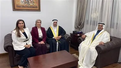 رئيس البرلمان العربي يستقبل رئيس مجلس أمناء مبرة خيرية بمملكة البحرين