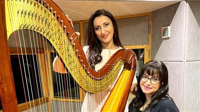 بالصور أميرة سليم تنتهي من تسجيل 