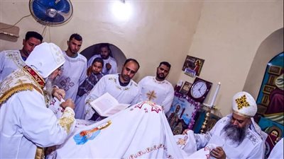 قداس عيد الشهيد الأنبا أمونيوس بإسنا