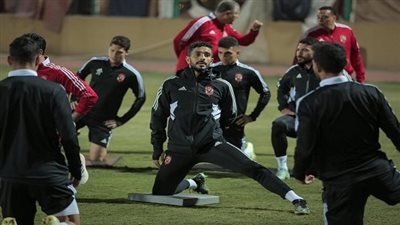 الأهلي يختتم استعداداته لمواجهة سموحة في الدوري