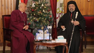 بطريرك الأقباط الكاثوليك يستقبل رئيس الكنيسة الأسقفية الإنجليكانية