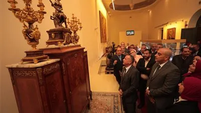 انطلاق أولى أيام معرض المضبوطات الأثرية بمتحف محمد علي بالمنيل