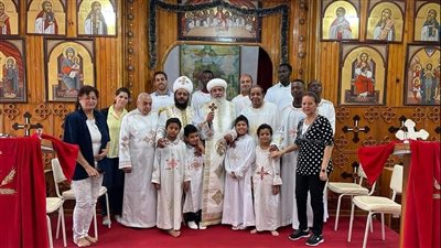 رسامة شمامسة لكنيسة مار مرقس الرسول بزيمبابوي