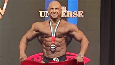 ممثل المنتخب القومي لكمال الأجسام من القوات المسلحة يحقق الميدالية الذهبية ببطولة العالم للهواة