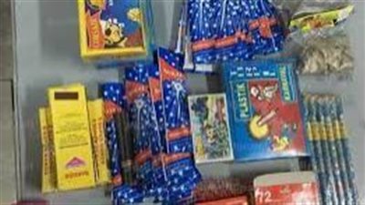 ضبط المتهم بحيازة أكثر من مليون قطعة ألعاب نارية بالجمالية