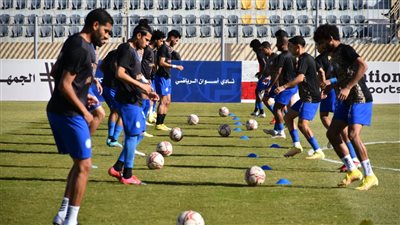 أسوان يؤدي مرانه الأخير قبل مواجهة الزمالك غدا الاثنين