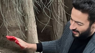 حمادة هلال في قنا لتصوير مشاهده في المداح 3