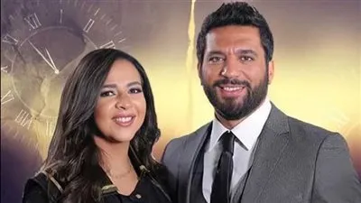 مي عمر تهنئ حسن الرداد وإيمي سمير غانم بمولدهما