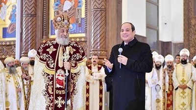 الرئيس السيسي للأقباط: 