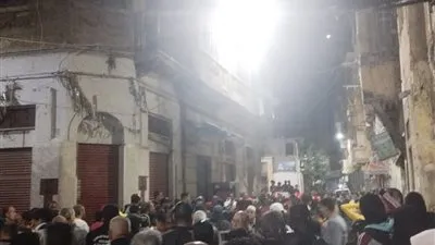 البحث عن شخصين في انهيار عقار بالإسكندرية 